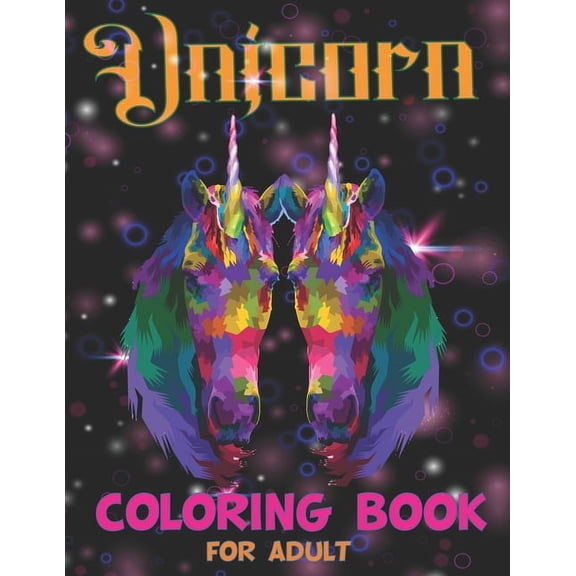 Unicorn Coloring Book For Adult