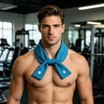thumbnail image 6 of 3 Pack Instant Cooling Towels, Ice Neck Scarf with Buttons, Chilly Microfiber Neck Wrap for Summer Sports & Outdoor Use, 6 of 6
