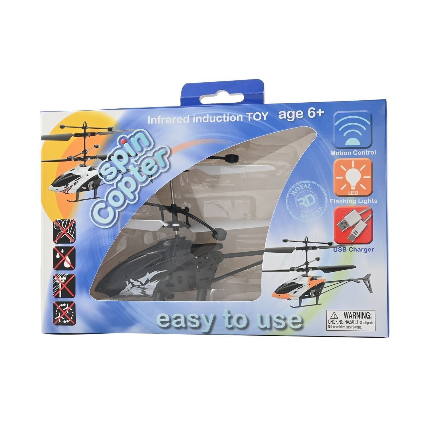 Shark Light-Up Spin Copter, Royal Deluxe, Drones with Motion Control - USB Charged Toy, (Pack of 2) - Walmart.com Shark Light-Up Spin Copter, Royal Deluxe, Drones with Motion Control - USB Charged Toy, (Pack of 2) - Walmart.com
