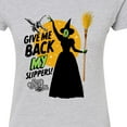 thumbnail image 3 of The Wizard of Oz - Give Me Back My Slippers - Juniors Fitted Graphic T-Shirt, 3 of 5