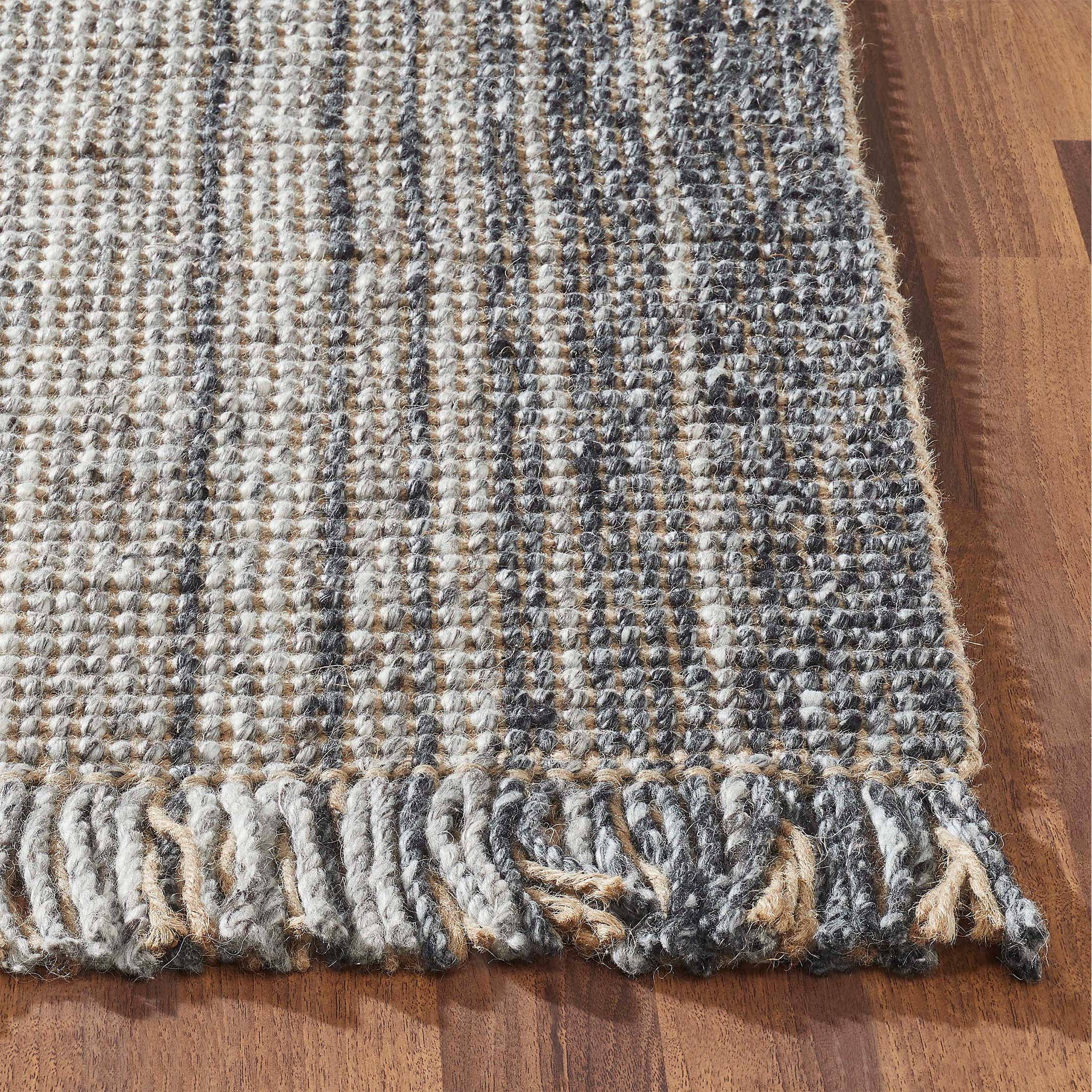 Better Homes & Gardens Flatweave Natural Ombre Area Rug, 5' x 7'