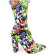 thumbnail image 1 of Botin de tacon ancho Casual para Dama Hanna MX Nordic Graffiti, 1 of 2