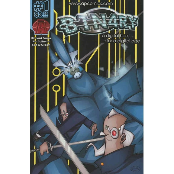 B1N4RY #1 VF ; AP Comic Book