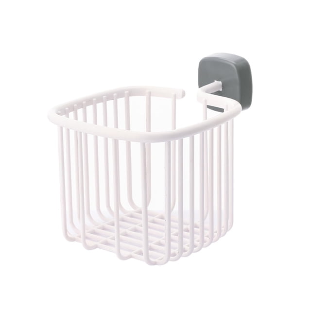 Cesta de almacenamiento colgante para toallas de baño, cesta colgante para colgar en la pared, portavasos y champú, 3 piezas