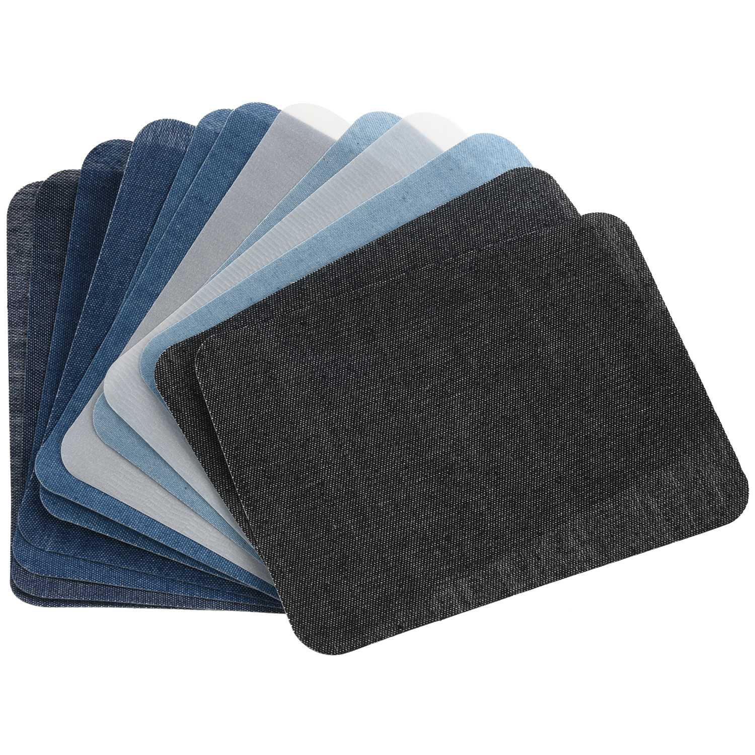 10Pcs Thermal Sticky Iron On Mending Patches Jeans Bag Hat Repair Decor  Design 