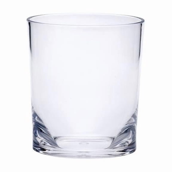 Oval Halo 12 oz DOF Tumbler, Clear - Set of 4
