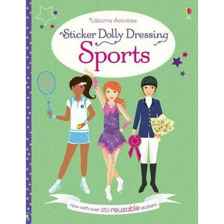 Dressing Long Hair Book - Sticker Dolly Dressing Sports