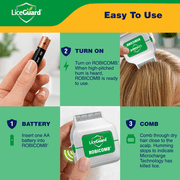 LiceGuard RobiComb Lice Zapping Comb