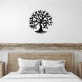 thumbnail image 5 of Sdcart Metal Tree of Life Decor, Metal Wall Decor, Tree Art Wall Decor, Metal Wall Art, Tree of Life Decor, Living Room Bedroom Indoor Outdoor Metal Wall Art Hangings (04), 5 of 6