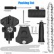 thumbnail image 3 of Taladro eléctrico de 6 pulgadas modificado para accesorio de motosierra eléctrica Accesorios de motosierra eléctrica Juego de herramientas de modificación Herramienta de corte para carpintería, negro, 3 of 6