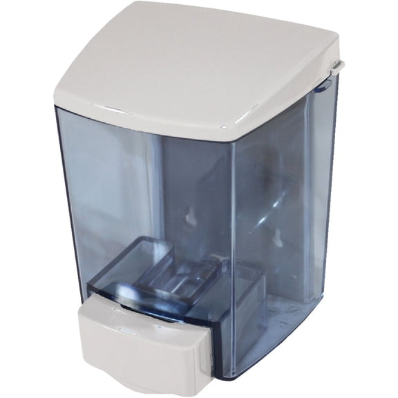 Impact Products ClearVu Liquid Soap Dispenser - Wall-Mounted, Commercial - 30 Oz, Black