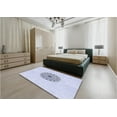 thumbnail image 5 of Ahgly Company Machine Washable Indoor Rectangle Transitional Denim Blue Area Rugs, 7' x 9', 5 of 7