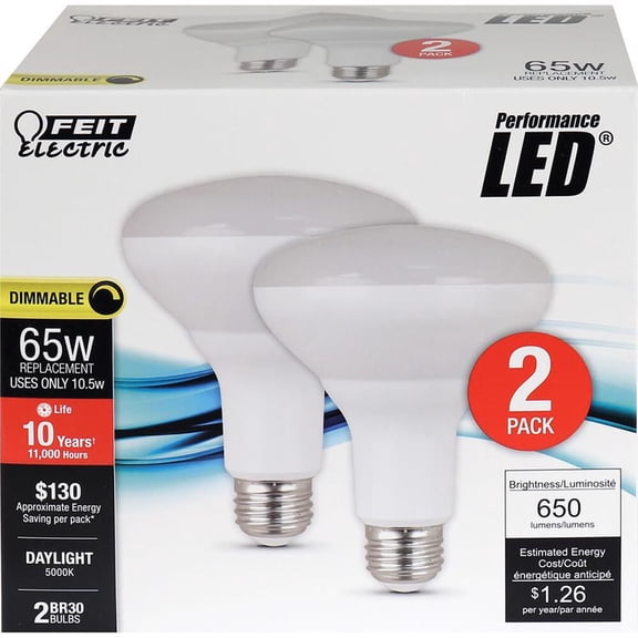 BULB LED BR30 DLDIM10.5W (Pack of 1)
