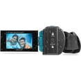 thumbnail image 5 of MINOLTA MN4K300WP 4K Ultra HD / 56 MP Waterproof Video Camcorder (Blue) Bundle With 128GB Memory Card  + Camera Tripod + More Accessories, 5 of 8