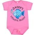 thumbnail image 3 of Inktastic Daddy's Fishing Buddy with Cute Blue Fish Boys or Girls Baby Bodysuit, 3 of 5