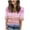 Hot Pink, variant on Young adult fashion Womens Summer Tops Cotton Petite Work Blouses for Women Office Professional Tshirts Shirts Graphic Vintage Rock Womens Workout Tops Multipack Tess for Women Golf Orders