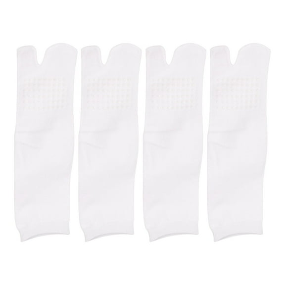 2 Pairs Tabi Stocking Stuffers' Japanese Style Socks Big Toe Warm Cotton Stockings Anti-skidding Men and Women
