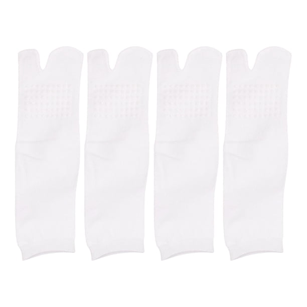 2 pares de calcetines transpirables de dos ados transpirables Kimono Clog Calcetines para uso diario