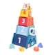 thumbnail image 5 of Cajas de apilamiento y anidación Juguetes de clasificación de forma Cognición Regalos creativos Bloques de apilamiento de madera, 5 of 9