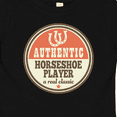thumbnail image 4 of Inktastic Horseshoe Player Gift Boys or Girls Baby T-Shirt, 4 of 5