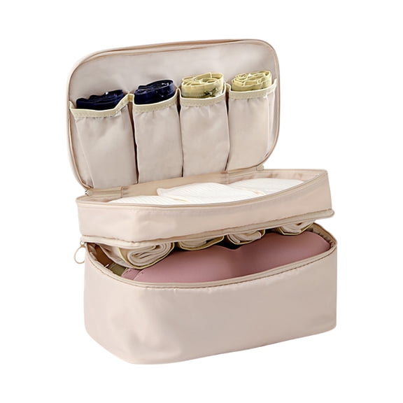 Herrnalise Underwear, Socks, Storage Bags, Travel, Business, Dormitory, Student Portable Waterproof Bra Organizing Bags Storage for Home
