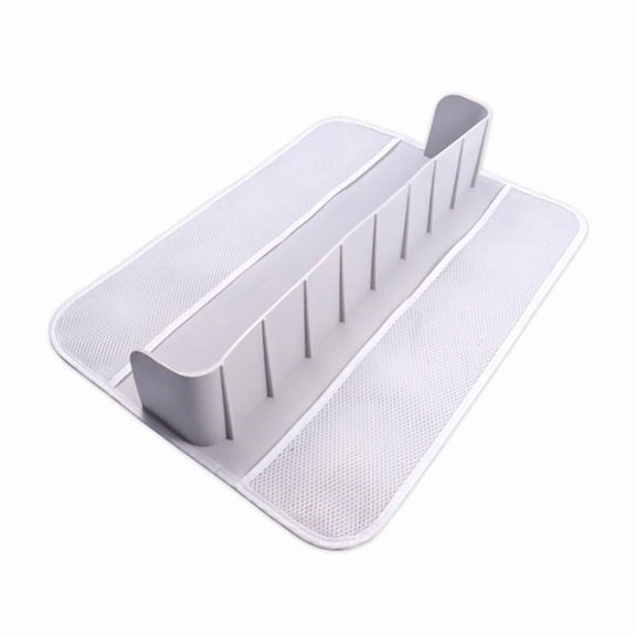 Bathroom Supplies Silicone Bathtub Toy Storage Rack with Suction Cups Splash Guard Organizer for