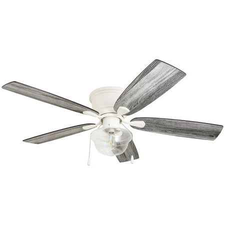 

Prominence Home Lenore 52 In. White Indoor Hugger Ceiling Fan