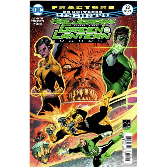 Hal Jordan And the Green Lantern Corps #23 VF ; DC Comic Book