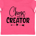 thumbnail image 4 of Inktastic Baby Chaos Creator Design with Heart Arrow Boys or Girls Toddler T-Shirt, 4 of 5