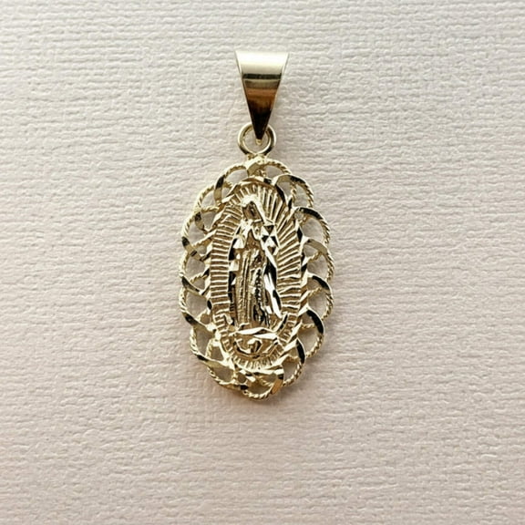 Sparkling Virgin Mary Pendant