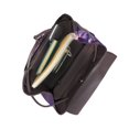 thumbnail image 4 of Fotbe Purple Hippo In Water for Leather Backpack Purse for Women Fashion Multipurpose Design Handbag Ladies Shoulder Bags Travel Backpack, 4 of 4