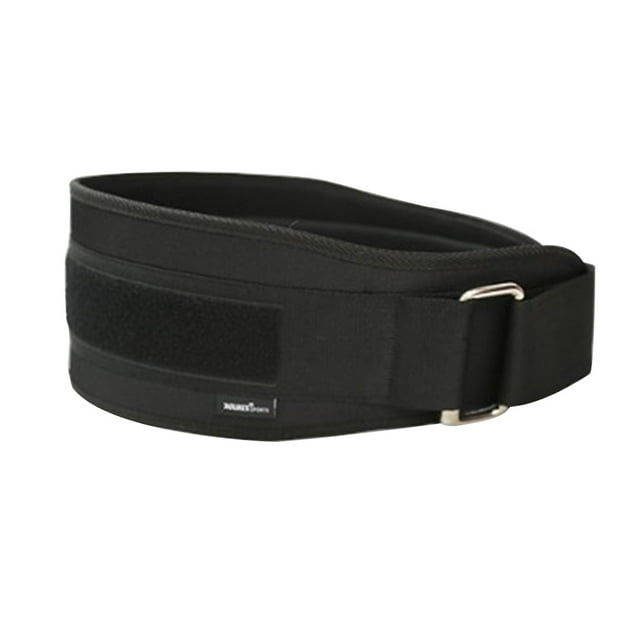 Cinturón de entrenamiento de cintura para hombre y mujer, faja abdominal, soporte para espalda, levantamiento de pesas, talla M (negro)