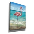 thumbnail image 2 of Epic Graffiti 'Beach Walker Flamingo I' by Carolee Vitaletti, Canvas Wall Art, 18"x26", 2 of 3
