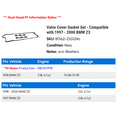 thumbnail image 2 of Valve Cover Gasket Set - Compatible with 1997 - 2000 BMW Z3 1998 1999, 2 of 2