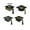 A, variant on Graduation Decorations Stickers 2025 (4-Pack) – Vibrant Bachelor Hat & Gift Box Decals for Party Decor, Invitations & School Supplies | Celebrate Academic Milestones