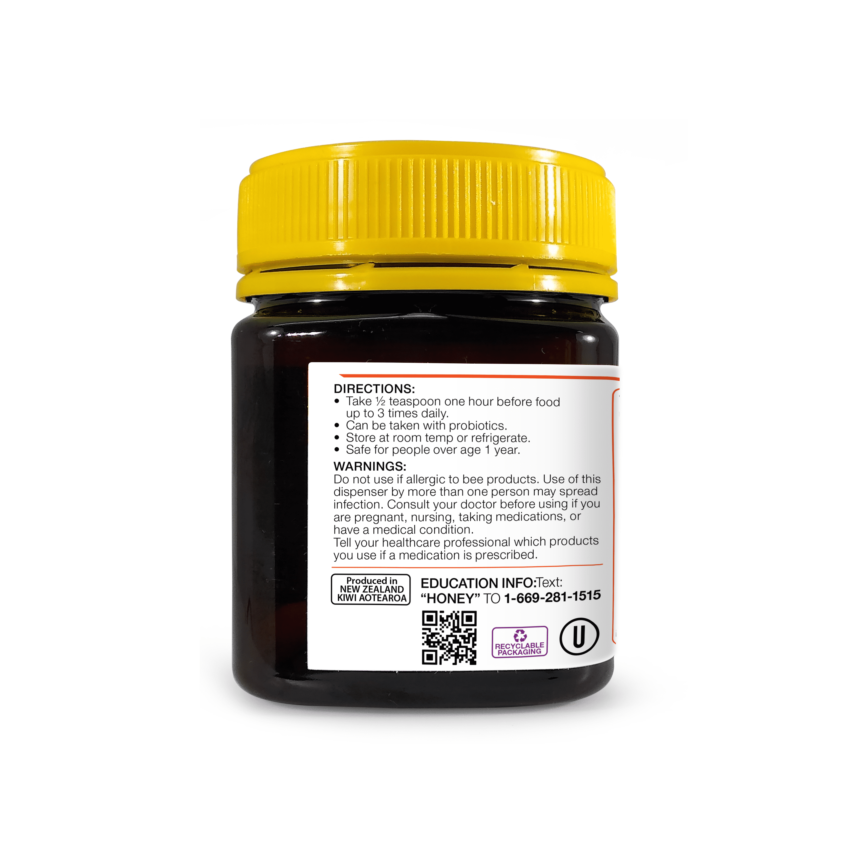 ManukaGuard Manuka Honey Gut Health MGO 250 - Natural Support for Digestive Wellness & Gut Balance