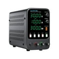thumbnail image 4 of Adjustable DC Power Supply 30V 10A LED Lab Bench Power Source Stabilized Power Supply Voltage Regulator Switch 60V 5A ,Low-loss, 4 of 7