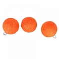 thumbnail image 2 of AMERTEER Boules Chic Rouges Imprimé Solide Boules de Noël en Plastique 12 Unités (1.2”), 2 of 11