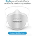 thumbnail image 6 of BNX N95 White Respirator Face Mask, Tri-Fold Cup/Fish Style, 20-Pack, Model F95W, 6 of 7