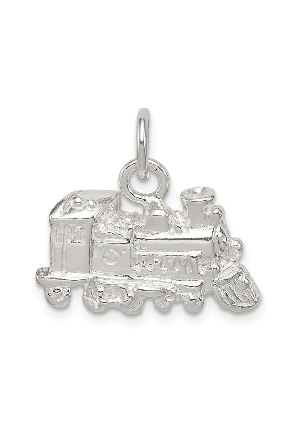 Sterling Silver Train Engine Charm