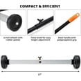 thumbnail image 7 of NEIKO 53414A 17-Inch Mini Magnetic Sweeper, Rolling Magnetic Sweeper with Wheels, Adjustable Handle, Lightweight Magnet to Pick Up Nails, 10-Pound Capacity, Nail Finder, 7 of 7