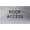 Brushed Aluminum, variant on ADA CENTRAL SIGNS - 6" X4" Roof Access Sign - ADA Compliant Tactile Graphics Grade 2 Braille Text | Wall Mount Plastic Signs for Shopping Malls, Offices, Hotels, Schools, Apartments & Restaurants