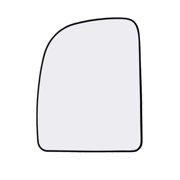 Driver Side Mirror Glass For Ford E150 E250 E350 E450 Van, F250 F350 F450 Truck (Upper Towing Mirror)