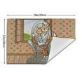 thumbnail image 3 of XMXY Woven Placemats Set of 6 PCS, A Fox Beasts Mom Table Mats Washable Heat Resistant Placemats, 3 of 6