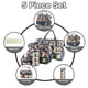 thumbnail image 3 of Juego de cambiadores de pañales para bebés TeqHome, 5 piezas (gris), 3 of 7