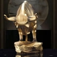 thumbnail image 6 of Cattle Statues Cow Statues Figurines Decorative Objects Table Centrepieces Sculptures Office Home Decorations, 6 of 8