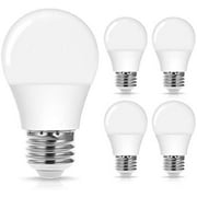 Jandcase A15 LED Bulb, Dimmable Lights, 40W Equivalent, 4W, Warm White 3000k, 400LM, E26 Medium Base, Ideal Lighting