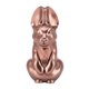 thumbnail image 1 of Escultura de conejo Estatua de conejo de resina suave Figura de conejo exquisita decorativa para estantería de escritorio ZZ0769 1 Dorado, 1 of 10