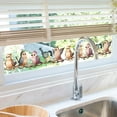 thumbnail image 3 of Hand drawn flower bird decorative window stickers, electrostatic stickers, 3 of 10