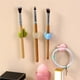 thumbnail image 2 of Gancho Que No Deja Marcas Soporte Creativo Para Cepillos De Dientes Para Toallas Estante Para Toallas De Puño Pequeño Estante De Almacenamiento De Silicona Para La Pared Interior Del Hogar 4 Uds. matsuzay HA014859-00, 2 of 7